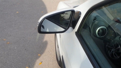 Боковые зеркала нового образца для Lada Largus FL (неокрашенные, электропривод, обогрев, повторитель)