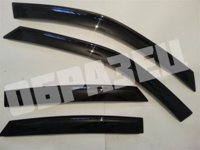 Дефлекторы на боковые стекла "Voin" Лада Ларгус 12- (накладные)