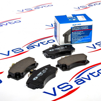 Комплект колодок тормозных класс "Sport" Лада Калина, Приора, Гранта, Калина Спорт
