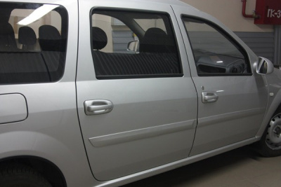 Ручки дверей (Евро) Лада Ларгус (окрашенные)