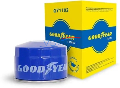 Фильтр масляный "Goodyear GY1102" ВАЗ 1111, 2101-07i, 2108-15i, Лада Веста, X-Ray, Калина, Приора, Гранта, Шевроле Нива