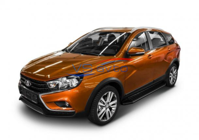 Lada Vesta SW Cross КОМПЛЕКТАЦИЯ С НИЖНИМ БАГАЖНИКОМ БЕЗ ФАЛЬШПОЛА CITY 2017 –