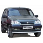 Защита переда «Труба» (d 63,5) 2123 Шевроле Нива (арт. 0131)