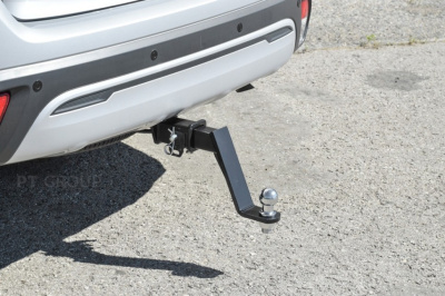 Кронштейн 50x50 для фаркопа универсальный усиленный №190 в сборе (TOW990103)