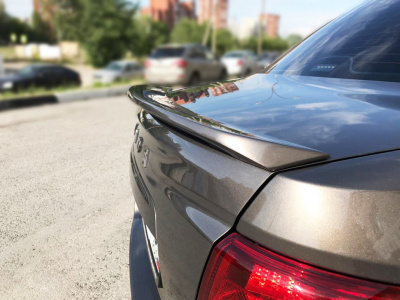 Спойлер "Кураж" широкий Лада Гранта FL