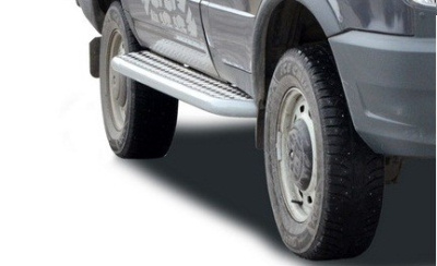 Защита порогов (правая сторона) Газель, Баргузин (арт. 0438)