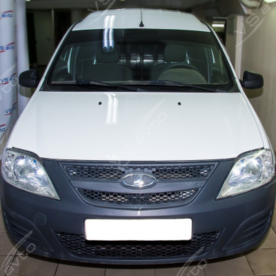 Накладка в проем стеклоочистителей (жабо) (ABS) LADA Largus 2012-2020 (LLA112101)
