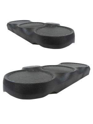 Подиумы ВАЗ 2114, 15 (3-х компонентные, 20х20х20х РУПОРНЫЙ ТВИТЕР) на обивку 2114 ЛЮКС-3