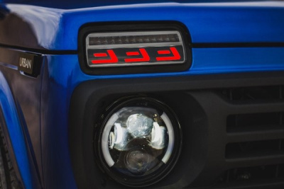 Подфарники диодные (красные) Лада 4х4