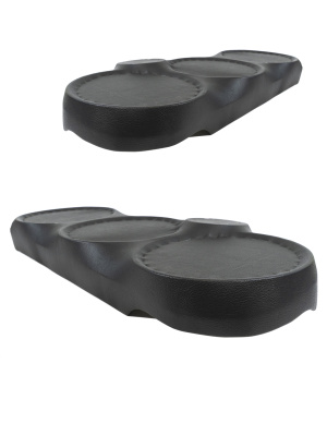 Подиумы ВАЗ 2114, 15 (3-х компонентные, 20х20х20х РУПОРНЫЙ ТВИТЕР) на обивку 2114 ЛЮКС-3