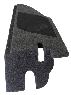 Полка ВАЗ 2171 универсал, (с боковинами) с тканевыми вставками