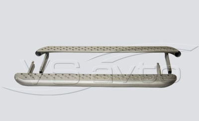 Пороги «Трофи» с металлическим листом ВАЗ 2131 (арт. 0342)