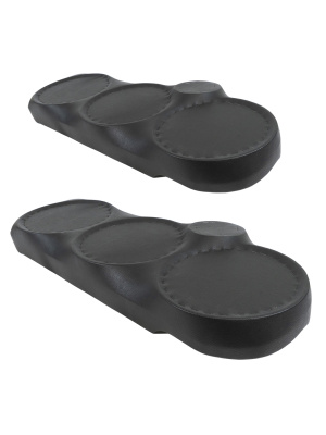 Подиумы ВАЗ 2114, 15 (3-х компонентные, 20х20х20х РУПОРНЫЙ ТВИТЕР) на обивку 2114 ЛЮКС-3