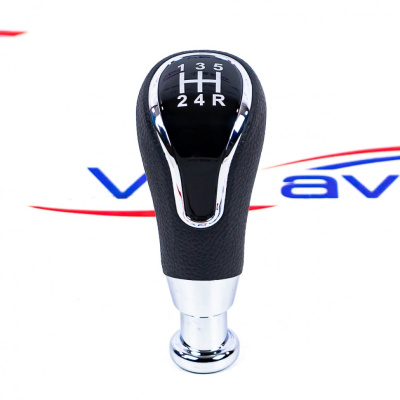 Рукоятка хром (только рукоятка) для КПП с тросовым приводом Лада Гранта, Веста, Калина 2, Приора 2, Datsun