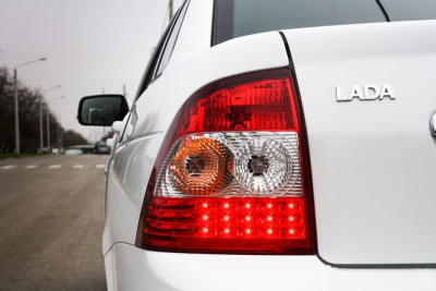 Фонарь задний "704" светодиодный LED Лада Приора, Приора 2 (седан, хетчбэк)