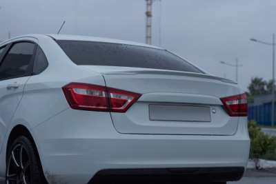 Лип спойлер "ASM" Лада Веста седан (0020)