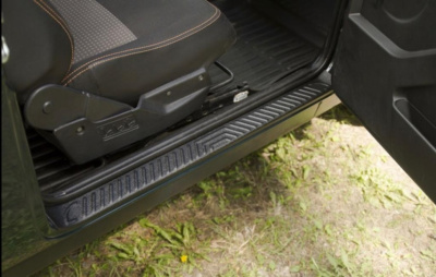 Накладки порогов в проем двери ВАЗ 21213, 21214, Нива 4*4 (3-х дв.) Накладки порогов в проем двери ВАЗ 21213, 21214, Нива 4*4 (3-х дв.)