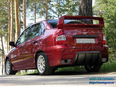 Спойлер стеклопластиковый "AVR" ВАЗ 1118