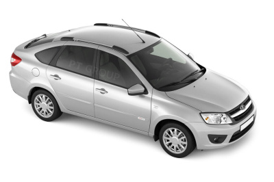 Рейлинги "Комфорт" (серебристые) на LADA Granta Лифтбэк с 2014- (LGR551603)