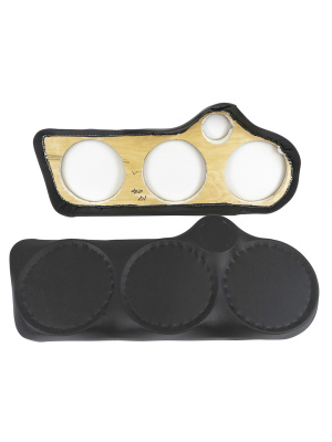 Подиумы ВАЗ 2114, 15 (3-х компонентные, 20х20х20х РУПОРНЫЙ ТВИТЕР) на обивку 2114 ЛЮКС-3