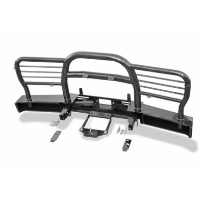 Бампер передний силовой под лебедку с защитой переда УАЗ HUNTER (арт. 0495)