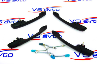 Ручки двери (евро) ВАЗ 2109, 2114, 2115 (неокрашенные) Ручки двери (евро) ВАЗ 2109, 2114, 2115 (неокрашенные)