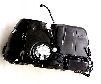 Бак топливный в сборе с модулем электробензонасоса (МЭБН), пластик, адсорбер, трубки Лада Калина, Гранта