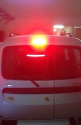 Дополнительный светодиодный (светодиодная вставка) задний стоп-сигнал Лада Ларгус