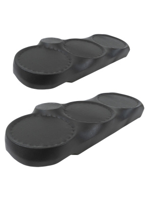 Подиумы ВАЗ 2114, 15 (3-х компонентные, 20х20х20х РУПОРНЫЙ ТВИТЕР) на обивку 2114 ЛЮКС-3