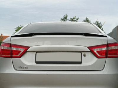 Лип спойлер "ASM W-style" LADA Vesta седан (0090)