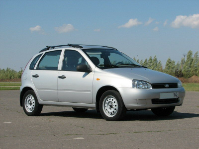 Рейлинги (черные) для автомобилей LADA GRANTA Хэтчбек (2018- ), LADA KALINA Хэтчбек (2006-2018), Datsun mi-DO (2015- ) с боковым резьбовым креплением под багажники АПС (0208-РК-02)