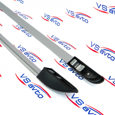 Рейлинги для автомобиля (серые) LADA 4х4 5 дв. (1993-2021), Niva Legend 2020- (0213-КП-11)