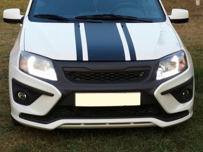 Бампер передний "Xmug" Лада Гранта (седан, лифтбек)