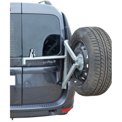 Кронштейн крепления запасного колеса (ППК, серебристый) LADA Largus 2012- (LLA330502)