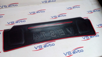 Накладка на крышку багажника (пластик) Лада Веста