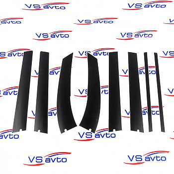 Накладки стоек наружные ЛЮКС к а/м Гранта и Калина