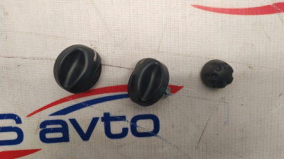 Рукоятка отопителя, рукоятка корректора, рукоятка реостата для панели ВАЗ 2114