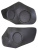 Подиумы Toyota Camry (3-х компонентные, 16х16х РУПОРНЫЙ ТВИТЕР), (выпуск  2011-16 г.г.), на обивке срезается подстаканник