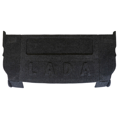 Полка ВАЗ 2108, 2109, 2113, 2114 (с боковинами, с эмблемой)