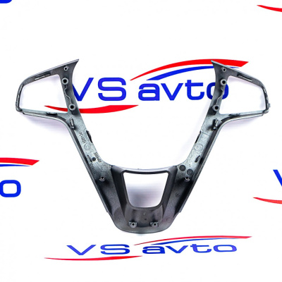 Накладка руля "люкс" черный лак Лада Веста, X-Ray Накладка руля "люкс" черный лак Лада Веста, X-Ray