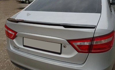 Лип спойлер "ASM W-style" LADA Vesta NG седан (0105)