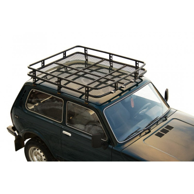 Багажник экспедиционный «Трофи» с сеткой 21214 (арт. 0351)
