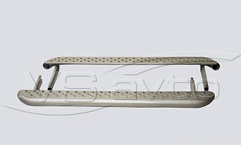 Пороги «Трофи» с металлическим листом ВАЗ 21213 (арт. 0341)