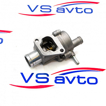 Термостат в сборе (с доп. штуцером) Лада Гранта, Калина 2, Веста, X-Ray, Datsun