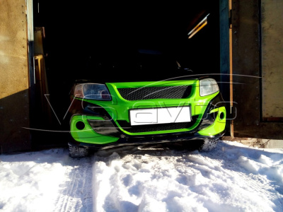 Бампер передний "Razor" Лада Гранта