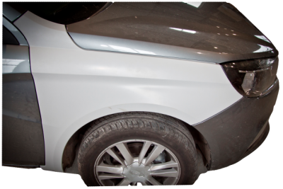 Переднее крыло левое Лада Веста c 2015 г. в. (неокрашенное)