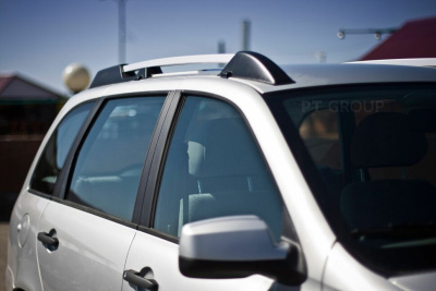 Рейлинги "Усиленные" (серебристые) под крышу с "ребром" LADA Kalina Универсал 2004-2013 (LKA551502)