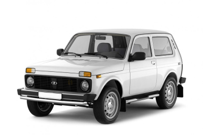 Защита переднего бампера одинарная Ø63мм (НПС) LADA "4х4 URBAN" 2015- (LUR220201)