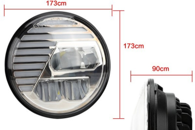 Диодные фары Лада 4х4