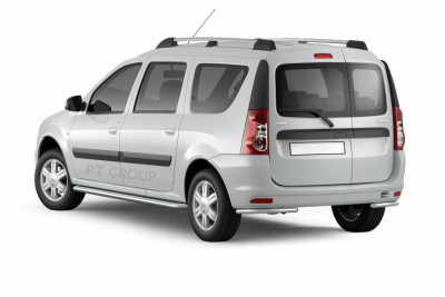Рейлинги "Усиленные" (серебристые) LADA Largus c 2012- (LLA551501)